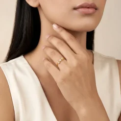 Golden Bougainvillea Ring (Size 12)