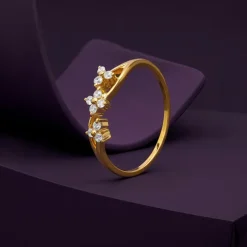 Golden Bougainvillea Ring (Size 12)
