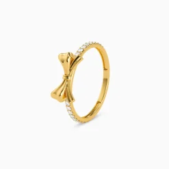 Golden Bowline Ring (Size 12)