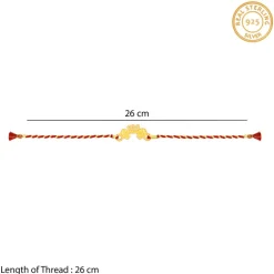 Golden Bro-wali Rakhi