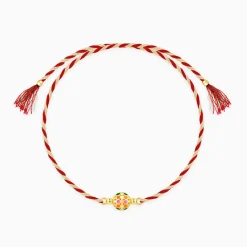 Golden Charming Ball Rakhi