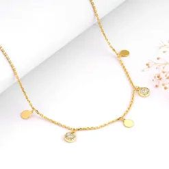 Golden Charms Necklace