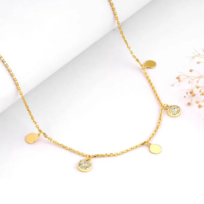 Golden Charms Necklace