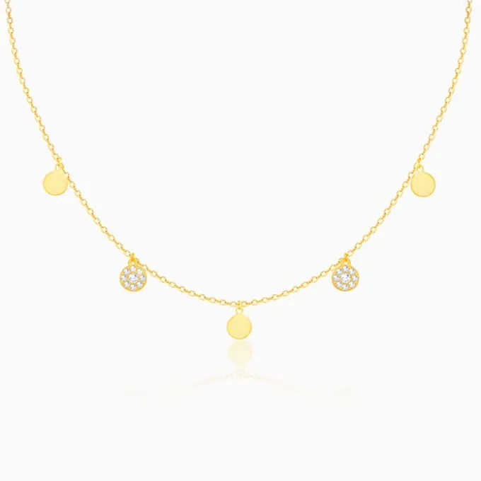 Golden Charms Necklace