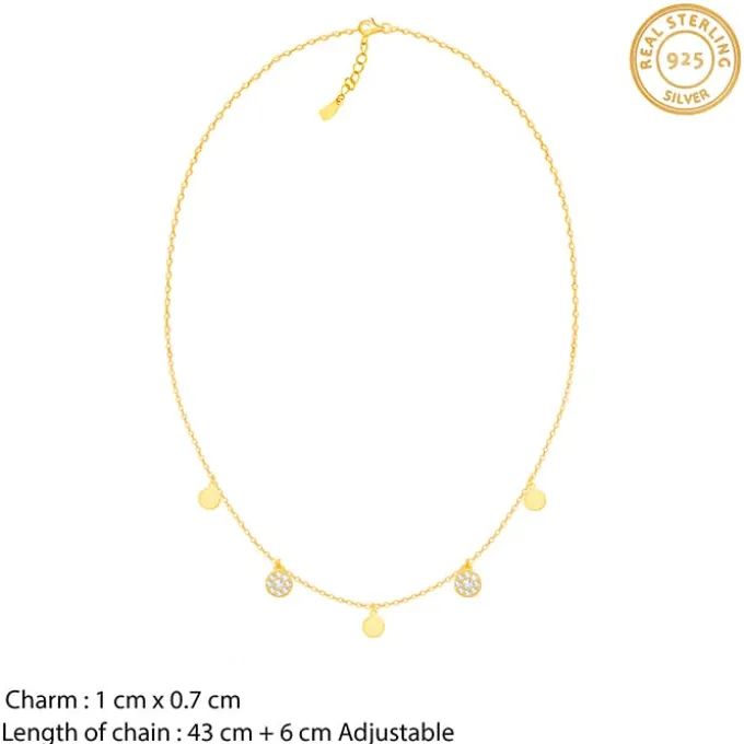 Golden Charms Necklace
