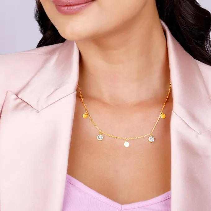 Golden Charms Necklace