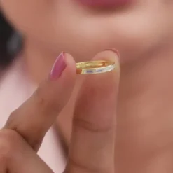Golden Circle of Life Ring