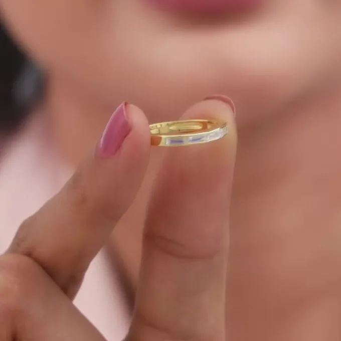 Golden Circle of Life Ring