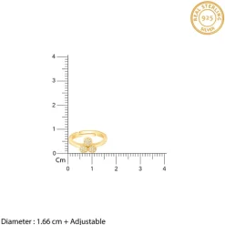 Golden Circuit Ring