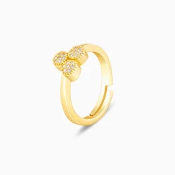 Golden Circuit Ring