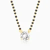 Golden Classic Solitaire Mangalsutra