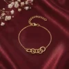 Golden Connection Bracelet