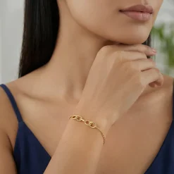 Golden Connection Bracelet