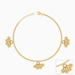 Golden Cute Orb Anklet