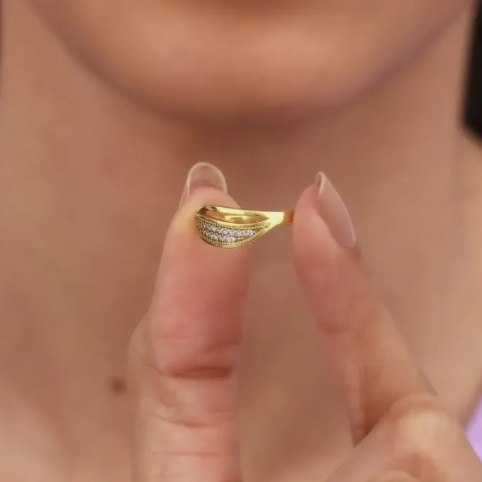 Golden Daze Ring