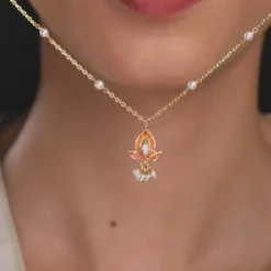 Golden Diana Necklace
