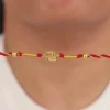 Golden Divya Om Rakhi