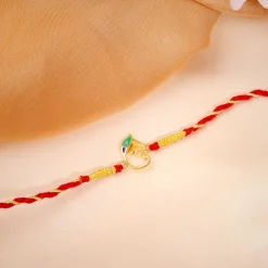 Golden Divya Om Rakhi
