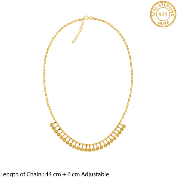 Golden Dots Necklace
