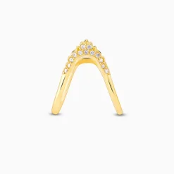 Golden Dreamy Sparkle Vanki Ring