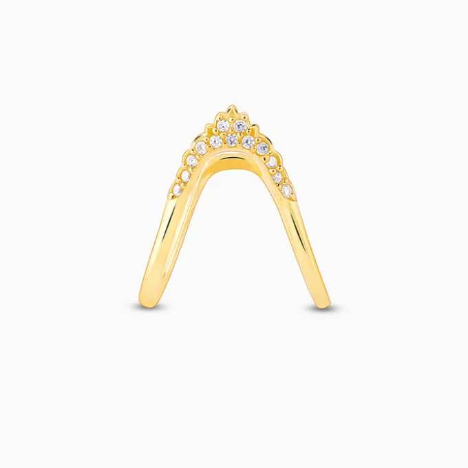 Golden Dreamy Sparkle Vanki Ring