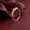 Golden Ember Crown Ring (Size 12)