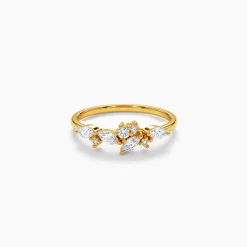 Golden Ember Crown Ring (Size 12)