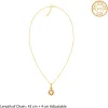 Golden Ereshkigal Pendant With Link Chain