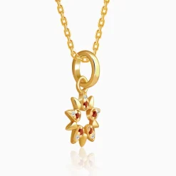 Golden Ereshkigal Pendant With Link Chain