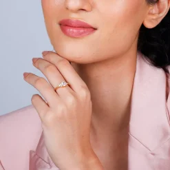 Golden Ethereal Elegance Ring