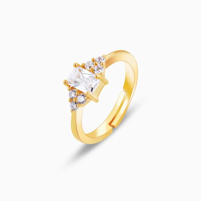 Golden Ethereal Elegance Ring