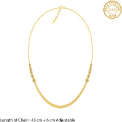 Golden Fancy Necklace