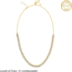 Golden Flora Belle Choker Necklace