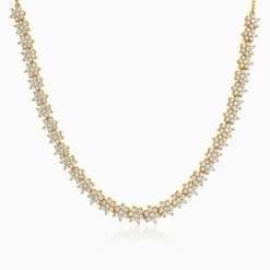 Golden Flora Belle Choker Necklace