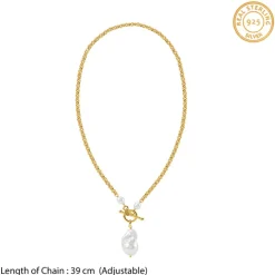 Golden Foam Necklace