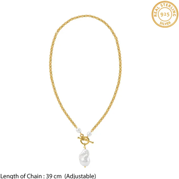 Golden Foam Necklace