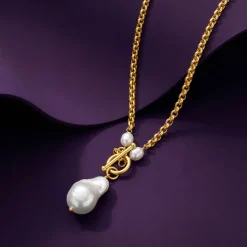 Golden Foam Necklace