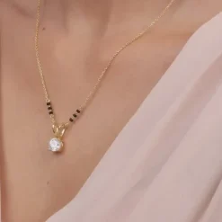 Golden Forever Moments Mangalsutra Set