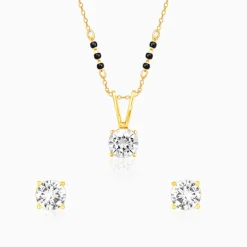 Golden Forever Moments Mangalsutra Set