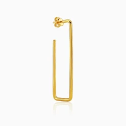 Golden Frame Glow Earrings