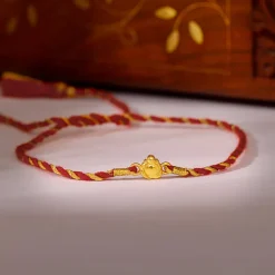 Golden Gajamukha Rakhi