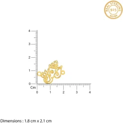 Golden Ganesha Lotus Rakhi