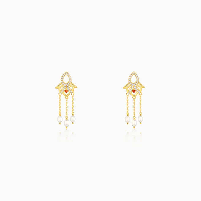 Golden Gauri Earrings