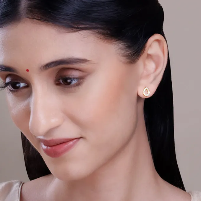 Golden Gauri Earrings