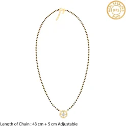 Golden Glitter It On Mangalsutra