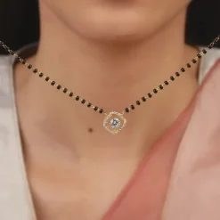 Golden Glitter It On Mangalsutra