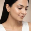 Golden Halo Cascade Earrings