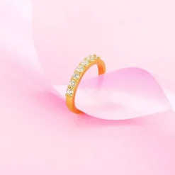 Golden Halo of Love Ring