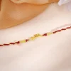 Golden Hanuman Gadha Rakhi