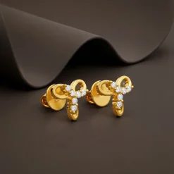 Golden Hera Radiance Studs